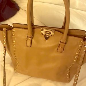 Valentino Rockstud Trapeze bag